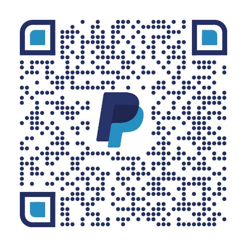 QR-Code Paypal - Wir bedanken und für Ihre Spende